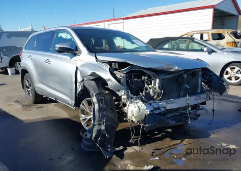 2018 Toyota Highlander Le Plus from USA, damaged, VIN 5TDBZRFH0JS908298